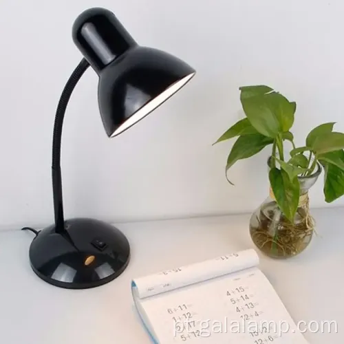 Lâmpada de mesa LED dobrável e ergonômica para iluminação saudável